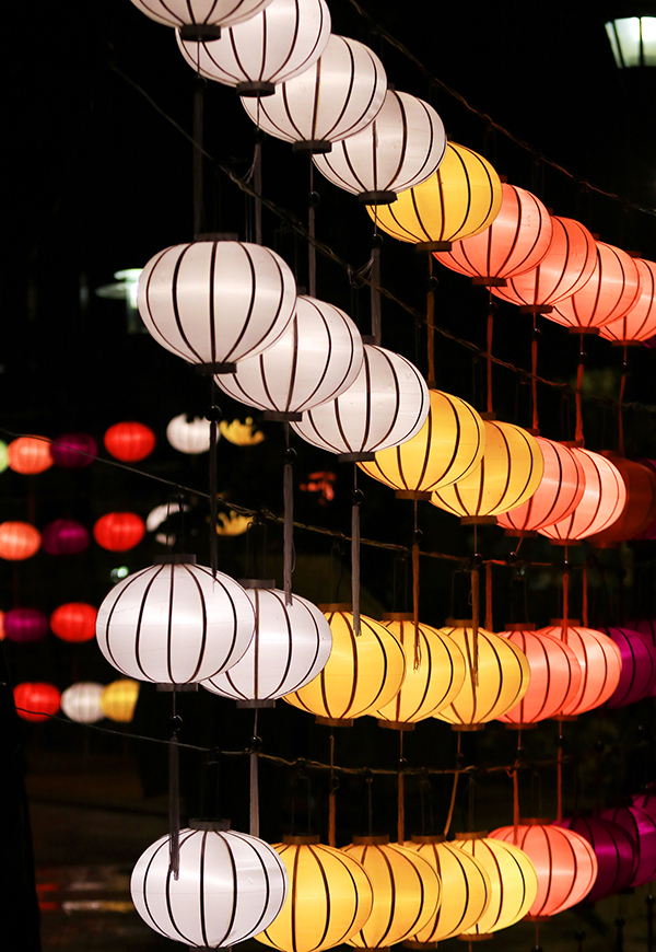 Con đường đèn lồng dài 1000m ở Đà Nẵng